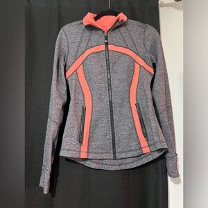 Lululemon Women's Gray and Coral Jacket